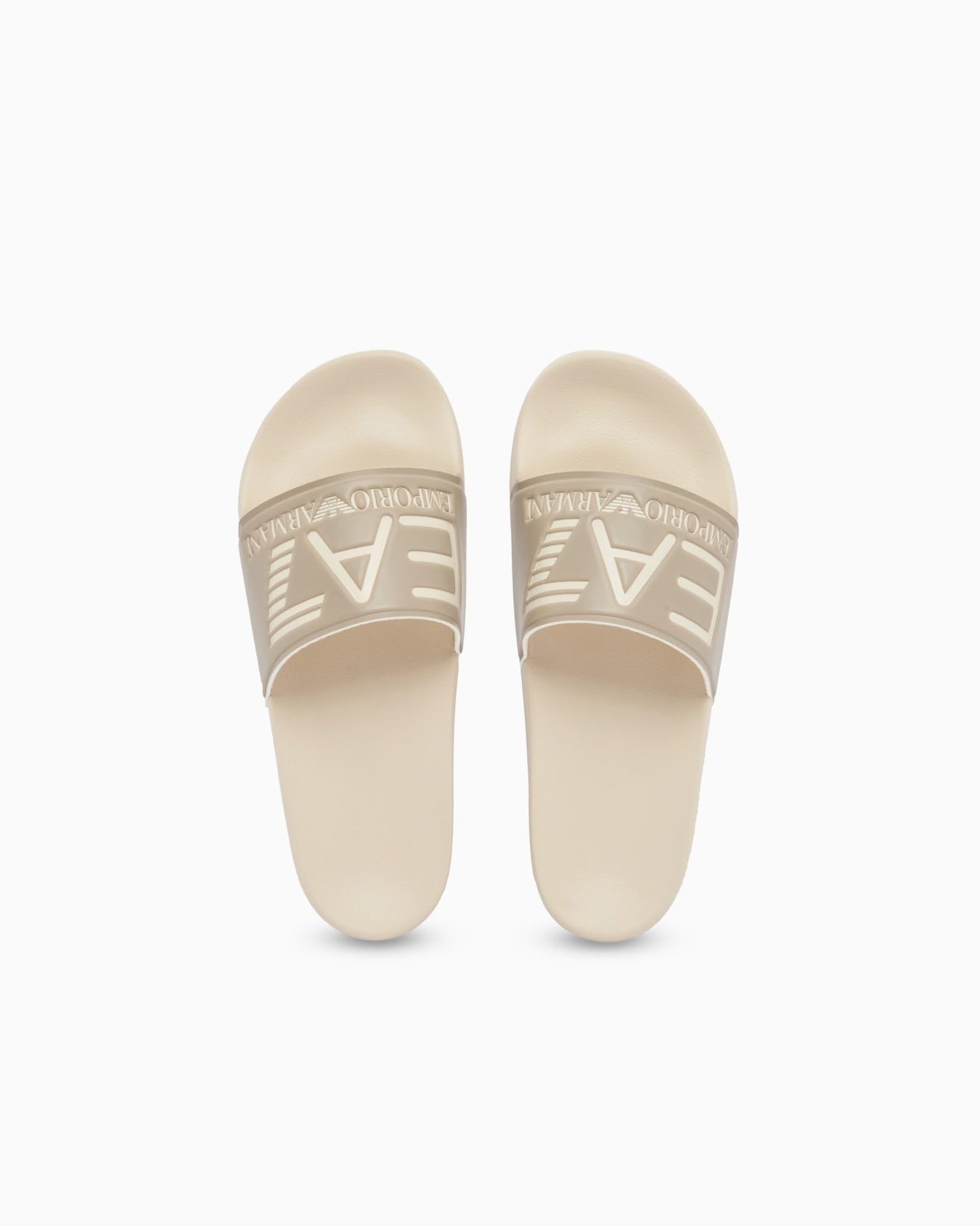 EA7 Emporio Armani Ciabatte Unisex con Maxi Logo 7X000108AF15118 8033923870070-43 Beige 43