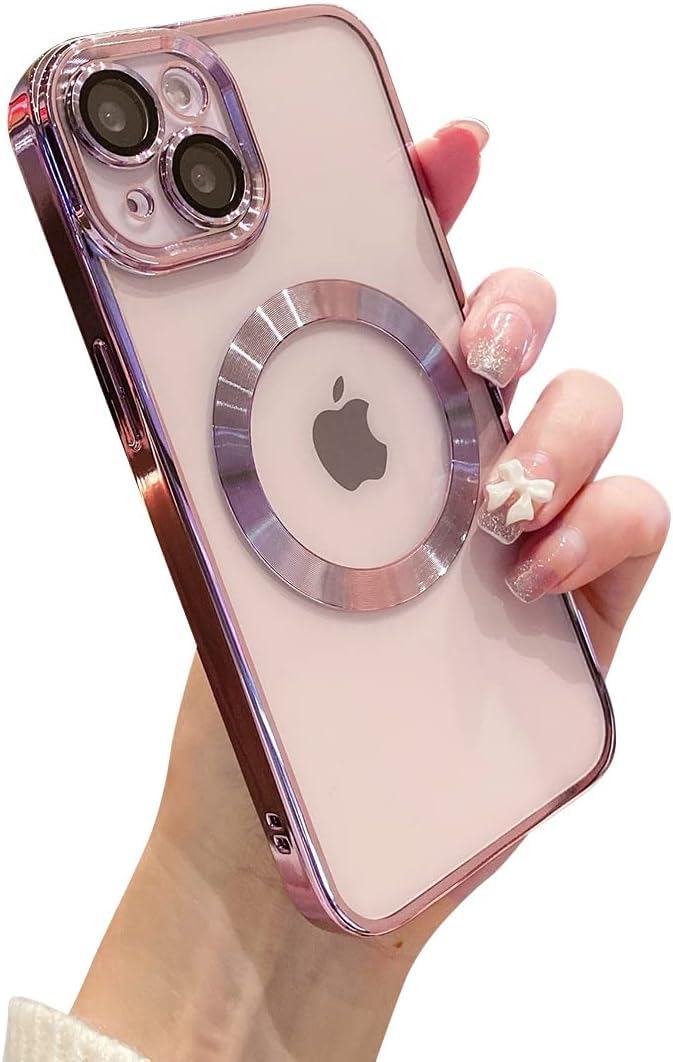 VONZEE iPhone 14 Case - Rose Gold Electroplated -3 VONZEE iPhone 14 Case - Rose Gold Electroplated -3