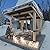Joyside Cedar Wood Gazebo 10 ft. x 12 ft. - Patio Wood Gazebo with Cedar Frame and Metal Steel Roof Panels, Hardtop Gazebo for Patio Lawn Deck and Parties
