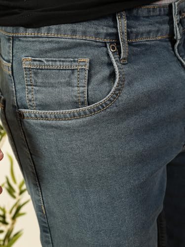 Image of Thomas Scott Mens Mid Rise Clean Look Slim Fit Jeans