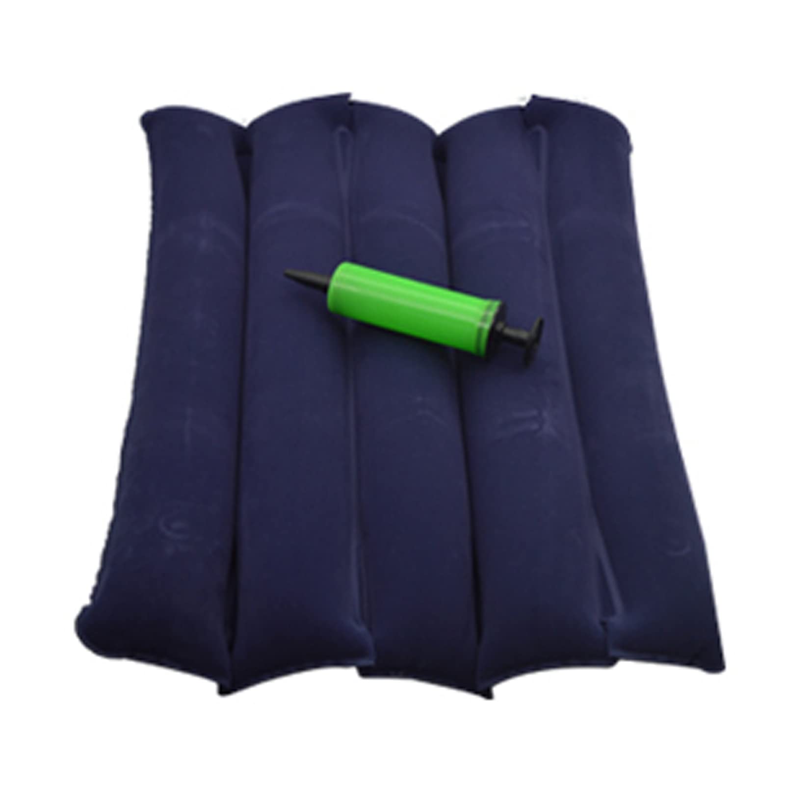 Donut de Almohada para hemorroides para el Dolor de coxis, cojín Inflable para Asiento de Donut para antiescaras, Dolor de Cama, Silla de Ruedas, Silla de Oficina, Azul (Azul) (Azul)
