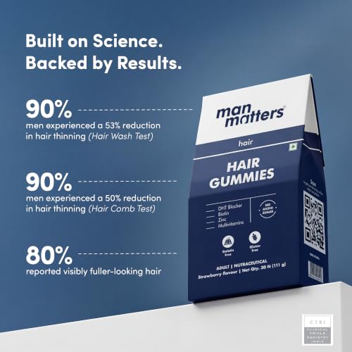 Man Matters Biotin Hair Gummies 30N - Image 4