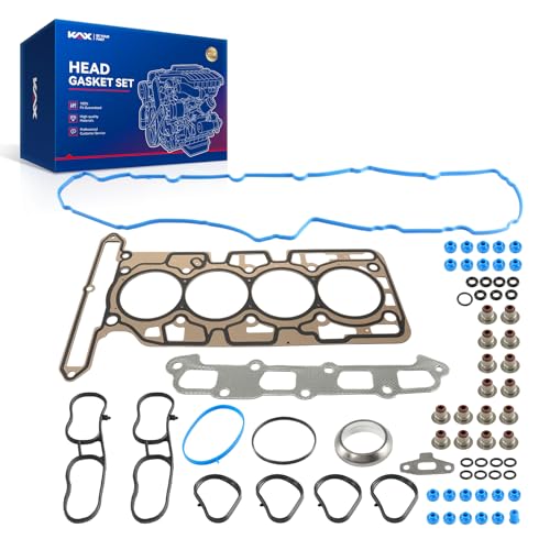 Image of KAX Engine Cylinder Head Gasket Set Compatible with Chevrolet Colorado 2007-2012 2.9L, GMC Canyon 2007-2012 2.9L, Isuzu i-290 2007-2008, Head Gasket Kit, OE# HS26389PT, HS54981, 021050901, HS13707