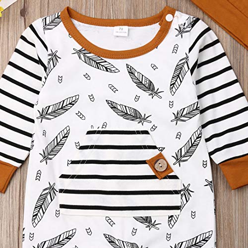 Bebê recém-nascido Meninos Meninas Romper manga longa One Piece Bodysuit Macacão com Cap Roupas Set