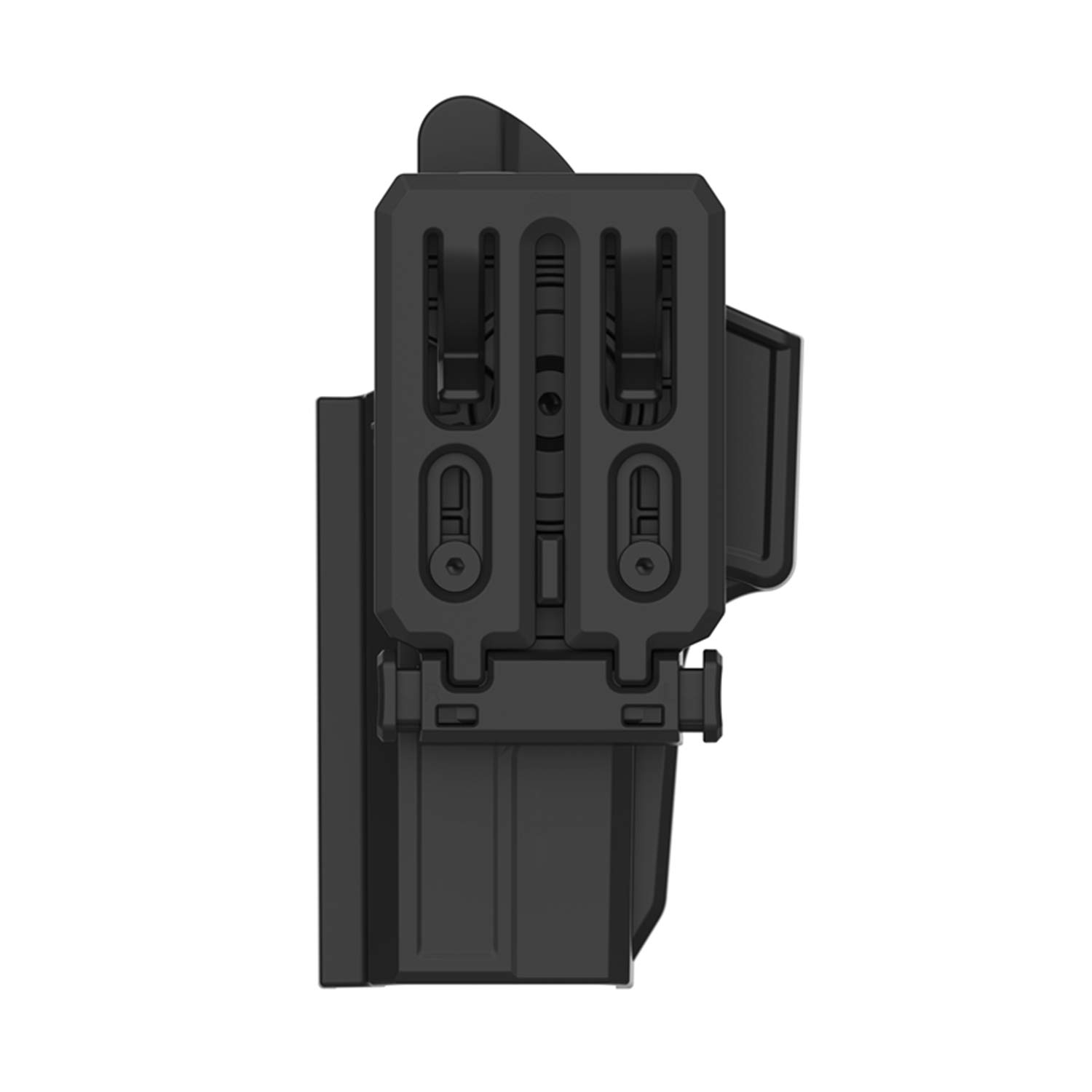 efluky Glock Holster Ceinture Airsoft Pistolet Defense Gun Holster for Glock 17 22 31, Belt Clip 360° Réglable