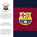Icon Sports Officially Licensed FC Barcelona Soccer Track Jacket - Unisex Kids - FCB52TJ Navy YM