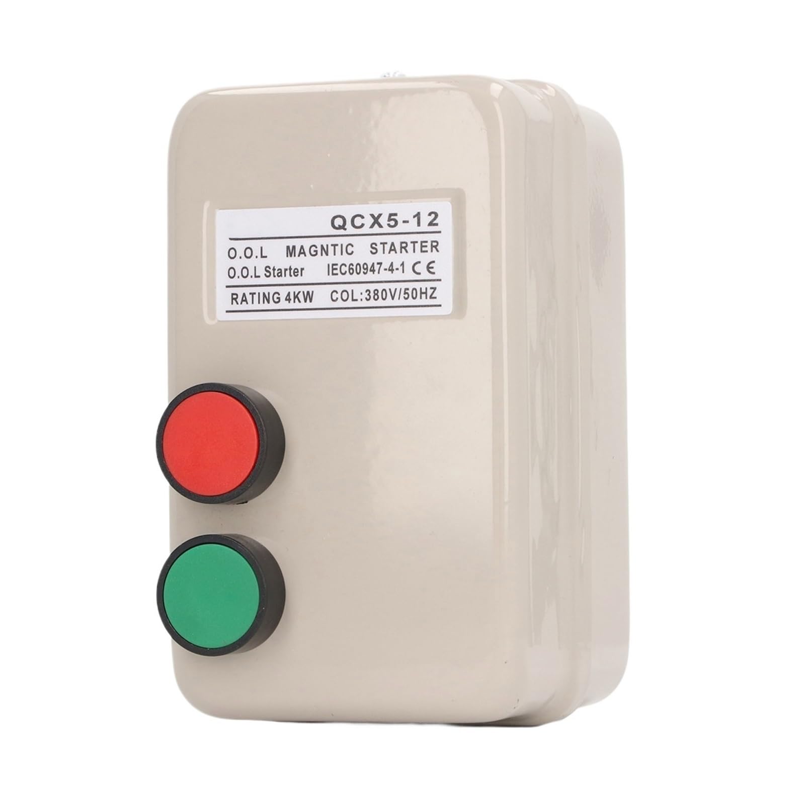 Démarreur magnétique 380V pour protéger moteur triphasé 4KW de surchauffe