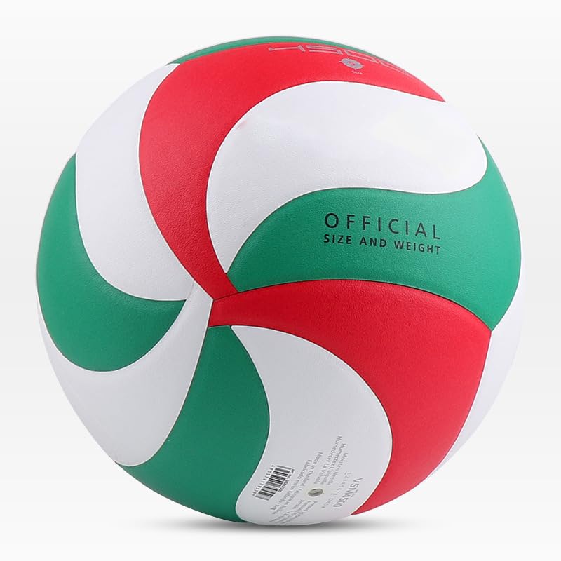 Image of Soft Rubber Lightweight Volleyball for Indoor Training Game Competition, Gym, Outdoor Beach Play, Gift for Kids,Fit for Beginner, Teenager, Adult, 1pcs