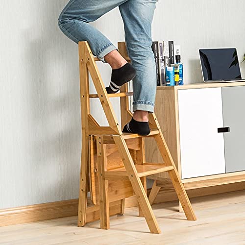 Escabeaux à 4 marches à double usage pliants pour rangement intérieur