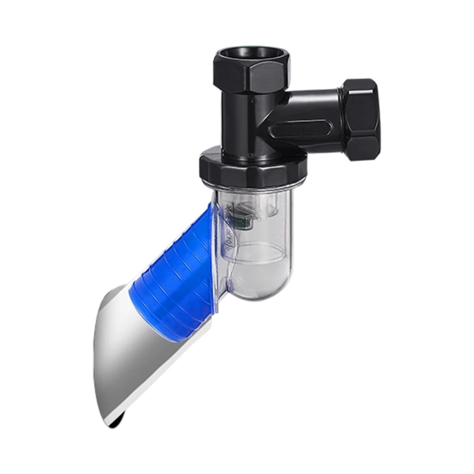 Slanted Bathroom Sink Drain Seal Plugs 45 Degree Angles Leak Barrier Rubber Construction Simple Setups Angled Wall Drain Silicone Stop