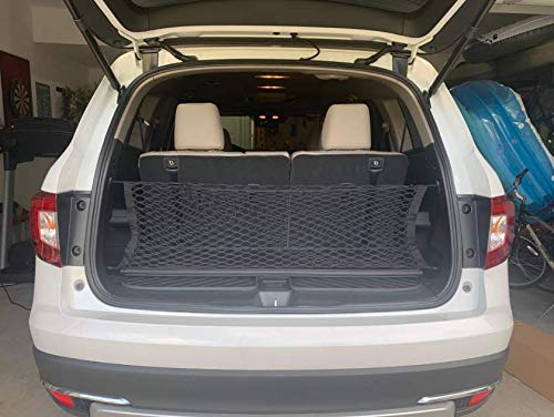 Eaccessories Ea Trunk Organizer For Honda Pilot 2016-2022 – Mesh Car Trunk Organizer – Cargo Net For Suv, Truck – Nylon Mesh Netting – Compatible With Honda Pilot 2016-2022 #TOP1