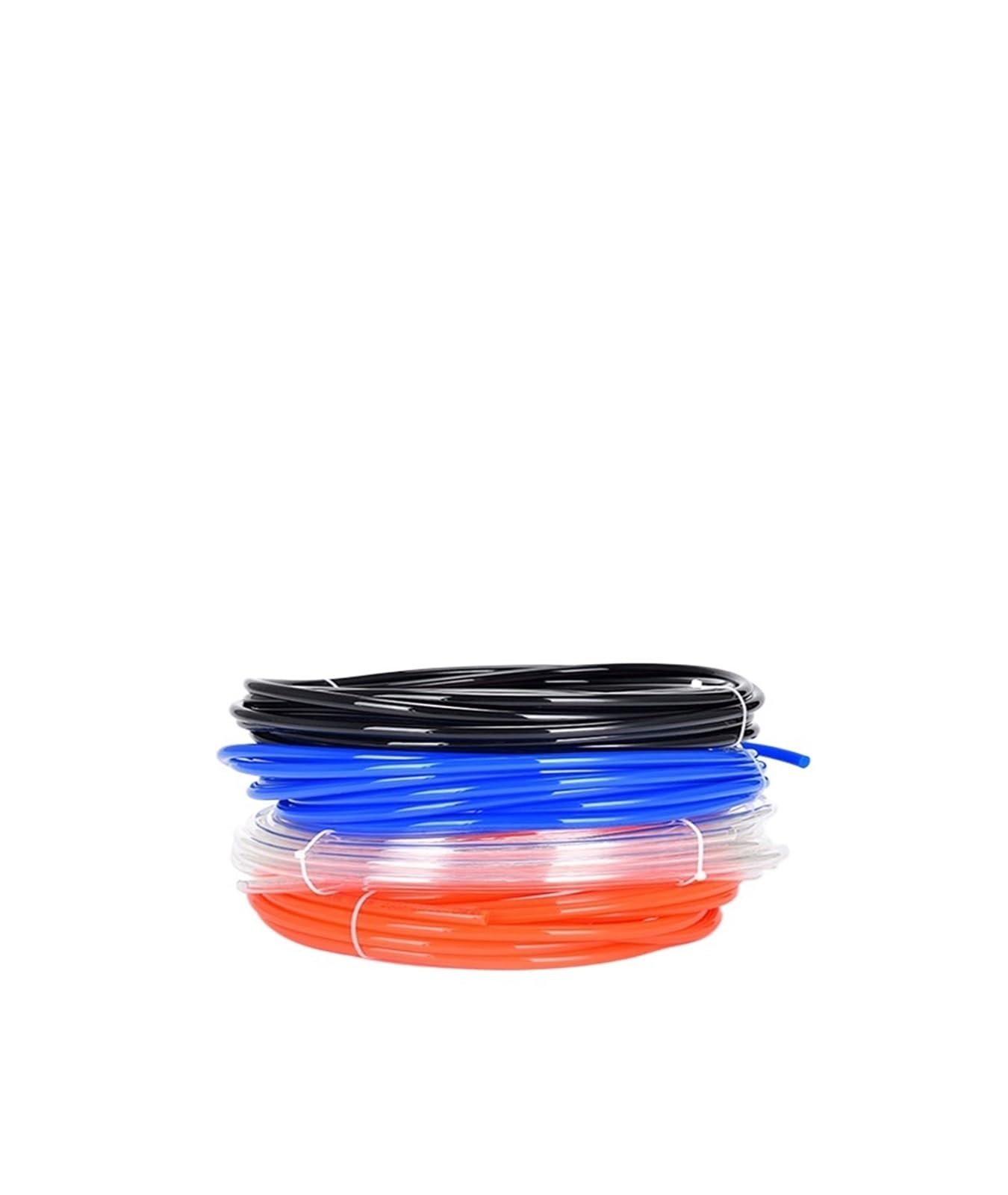 Tubo neumático de PU de 1 m, 2 m, 5 m, 10 m y 20 m, componente de manguera de aire, tubo de poliuretano de 4 mm, 6 mm, 8 mm, 10 mm y 12 mm for compresor.(Black 10m,16X12mm)