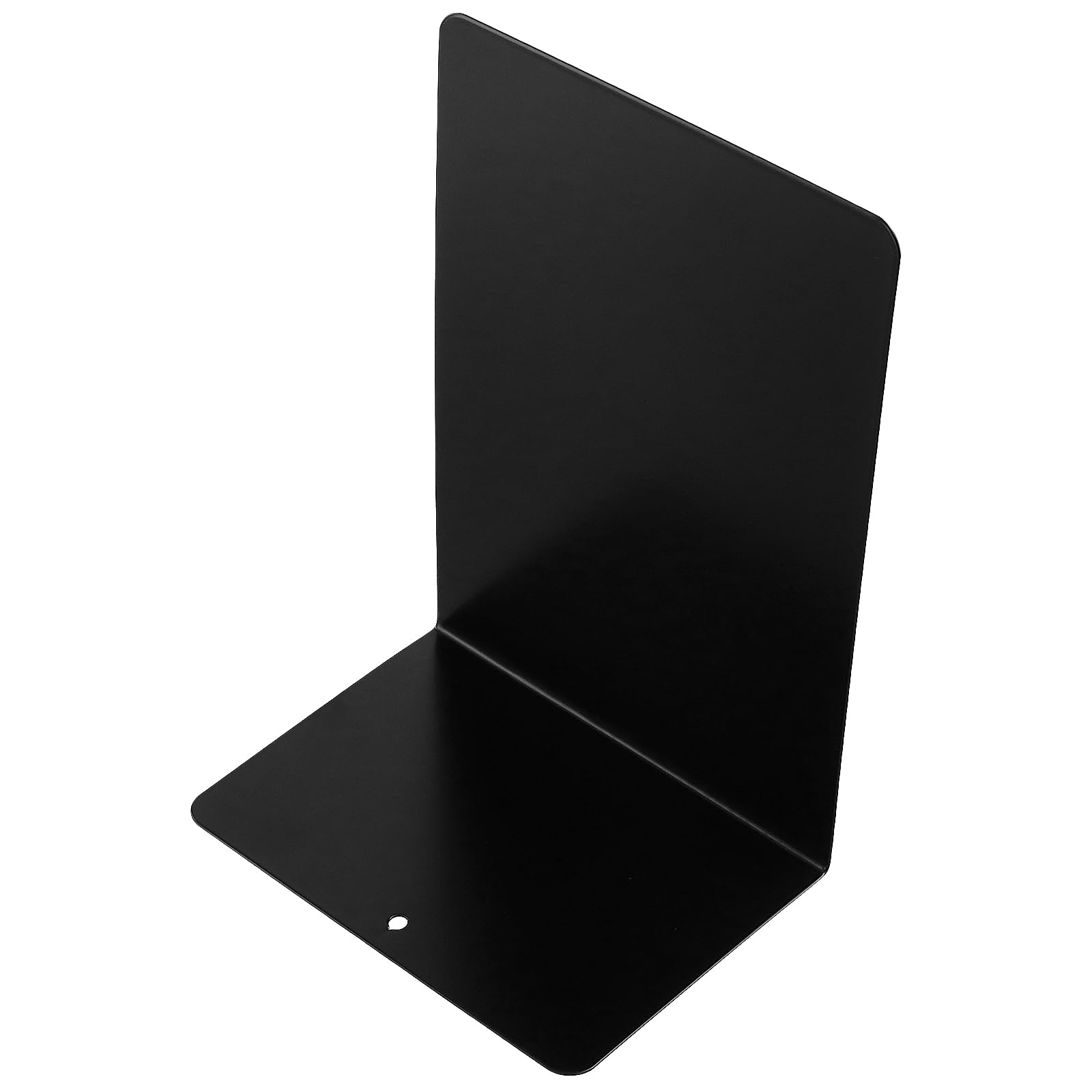 MAHIONG 12 PCS Bookends, Black Metal Book Ends, Desktop Decorative Book Ends with Non-Slip for Decor Home, Office, Library - Image 4