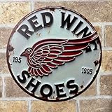 red wing レッドウイングブリキ看板 アメリカン雑貨 世田谷ベース