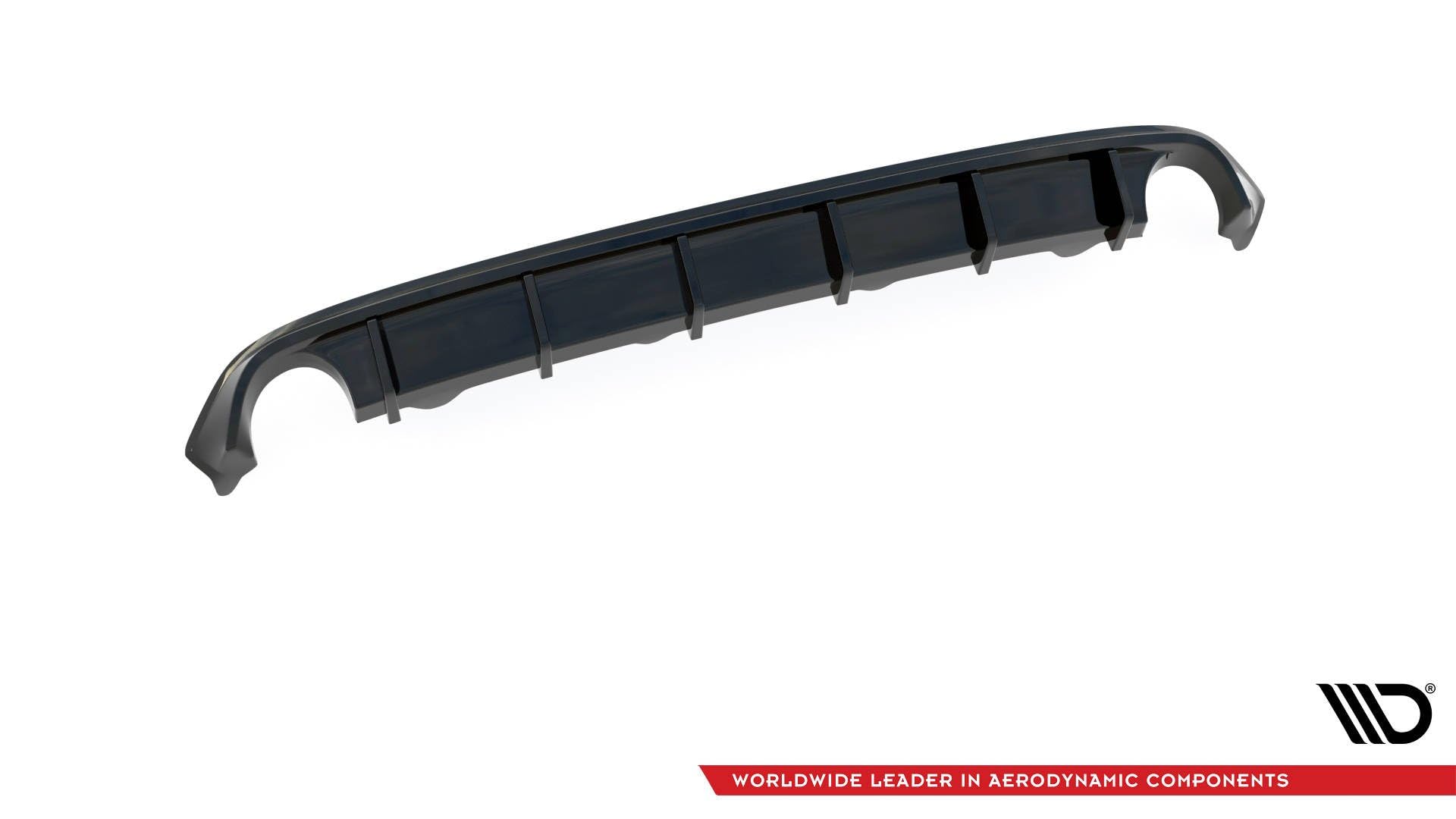 Maxton Design Heckdiffusor für BMW 3er G20 / G21 Standard Hochglanz schwarz