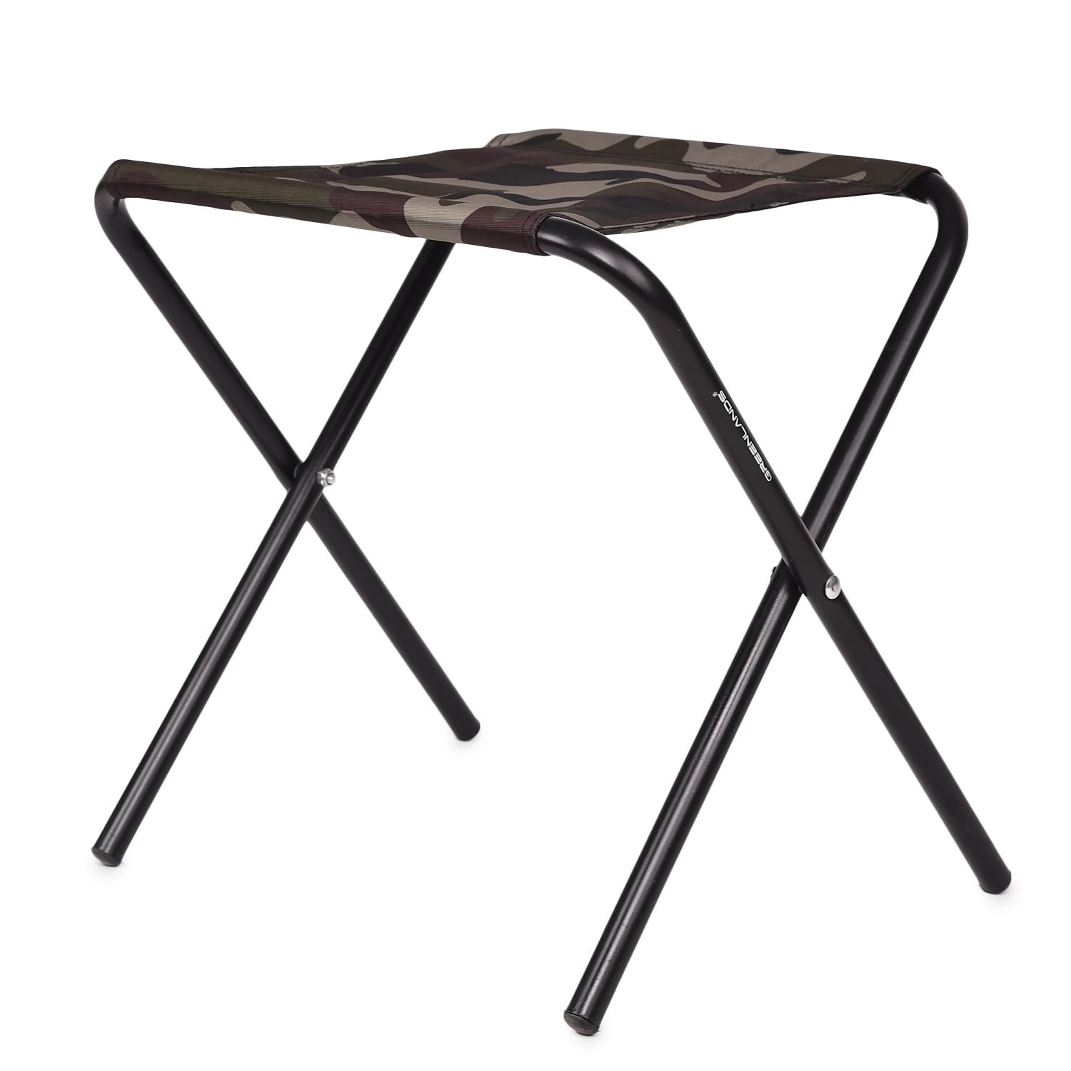 GREENLANDS Lightweight Foldable Stool 'S': Ideal for Outdoor, Camping, Hiking, Fishing, Picnic, Long Trips, Garden, Terrace, and More - Grey Camo, Your Portable and Comfortable Seating Solution-image-22