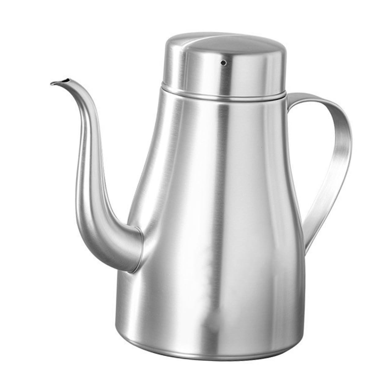 Hemobllo 18oz Bottiglia in Acciaio Inox per Olio da Cucina Contenitore da Beccuccio Antigoccia per Conservare Olio Aceto e Condimenti Design Professionale per Cucinare e Insalate