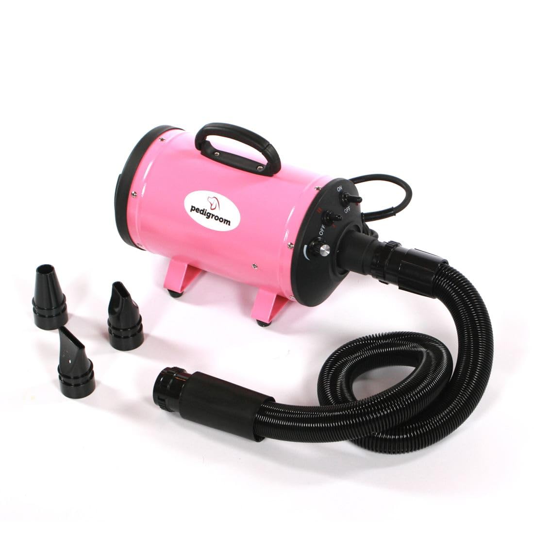 Chien Blaster Animal de Compagnie Sécheuse Coupe de Poils Cheveux Sèche-Cheveux Chauffage Lavage Sec - Rose