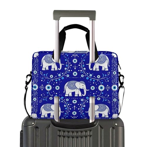 Funda para Laptop Travel 15.6" Azul con Elefantes miniatura 4