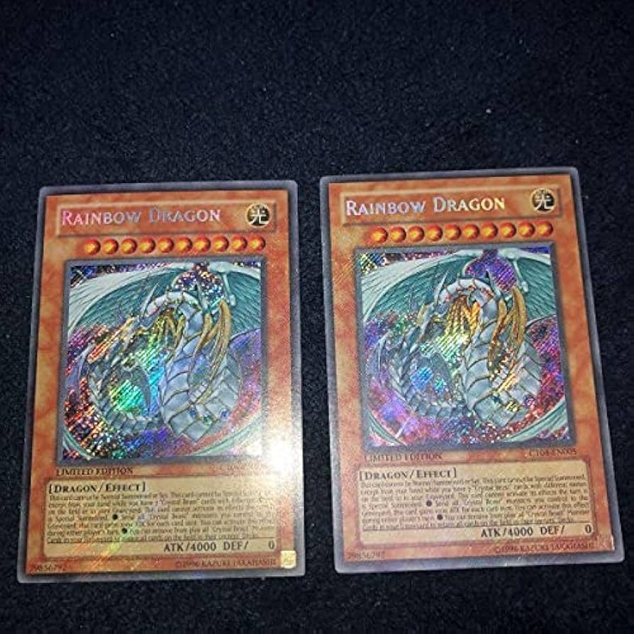 Amazon | 遊戯王 究極宝玉神 レインボー・ドラゴン 英語EU版 2枚セット