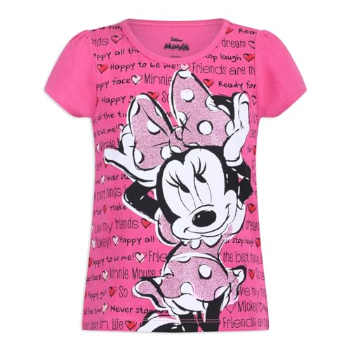 Image of Disney Little Girls' 3 Pack Minnie Mouse Tees