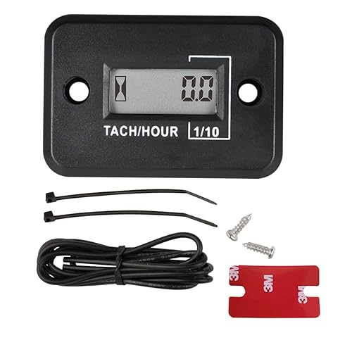 Miniatura 7 de Medidor digital de RPM tacómetro tacómetro utilizado para motores de gasolina pequeños, motosierra, cortacésped, generador de motocicleta, ATV,