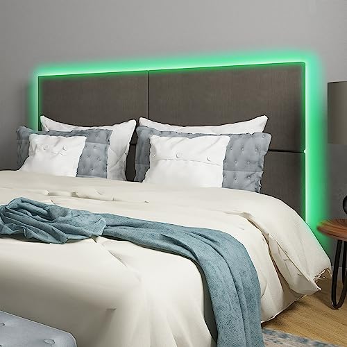 Image of XTREME Lit 16.4ft RGBW Color-Changing Indoor LED Light Strip, 12V Adapter, Easy DIY Installation