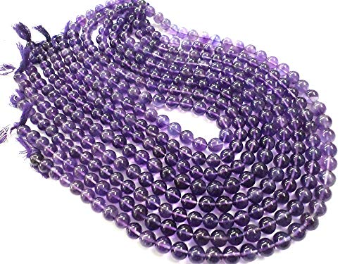 Perles d'améthyste pour collier et création de bijoux faits main