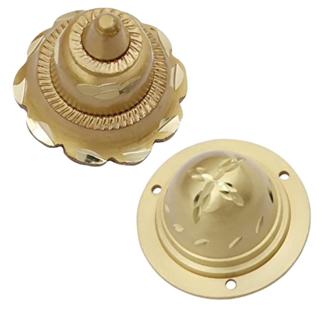 Pekt Locks 2.5 Inches Brass Flower Dooms, PRM Dooms in Matt Finish Combo Set/Main Door Accessories, Home Decor (2.5, Combo 8 Pcs Set) (B0B1WQW6NC) Amazon Price History, Amazon Price Tracker