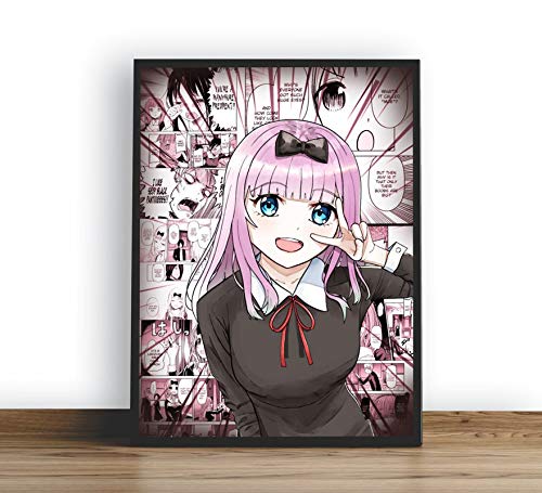 Quadro Decorativo Poster Kaguya Sama Love Is War Menina
