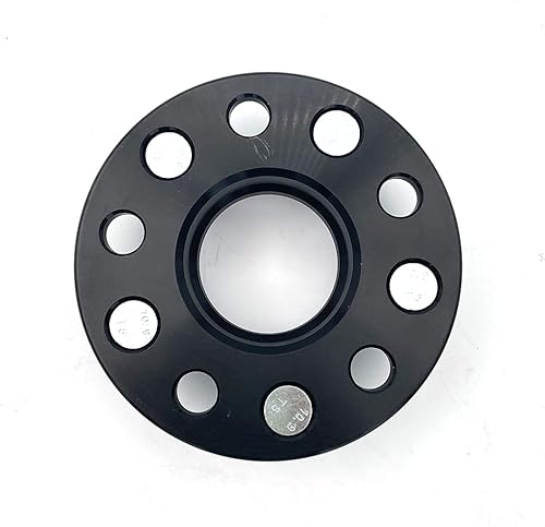 Miniatura 5 de Espaciadores de rueda de 5 x 4.5 de 1 pulgada y 2.606 in de orificio de cubo de 12 x 1.25 pernos 5x114.3 adaptadores de rueda compatibles con G35