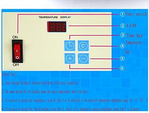 TOPCHANCES® 15KW Swimming Pool and SPA Heater Electric Heating Thermostat - Input Voltage 380V