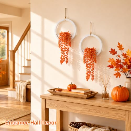  2 Pack Hanging Artificial String of Pearls for Fall Wall Decor - image 2