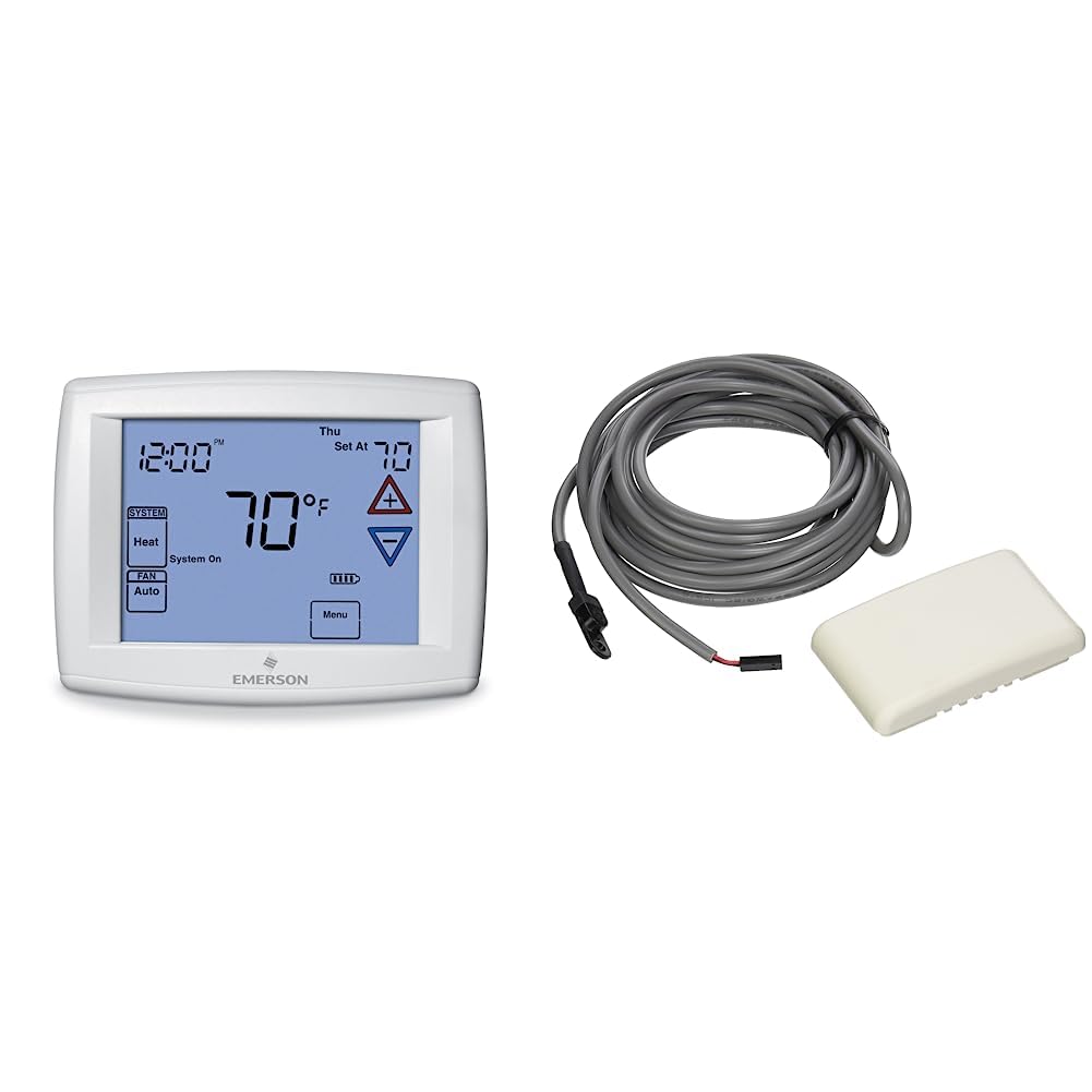 White Rodgers Emerson Thermostat and Sensor Bundle