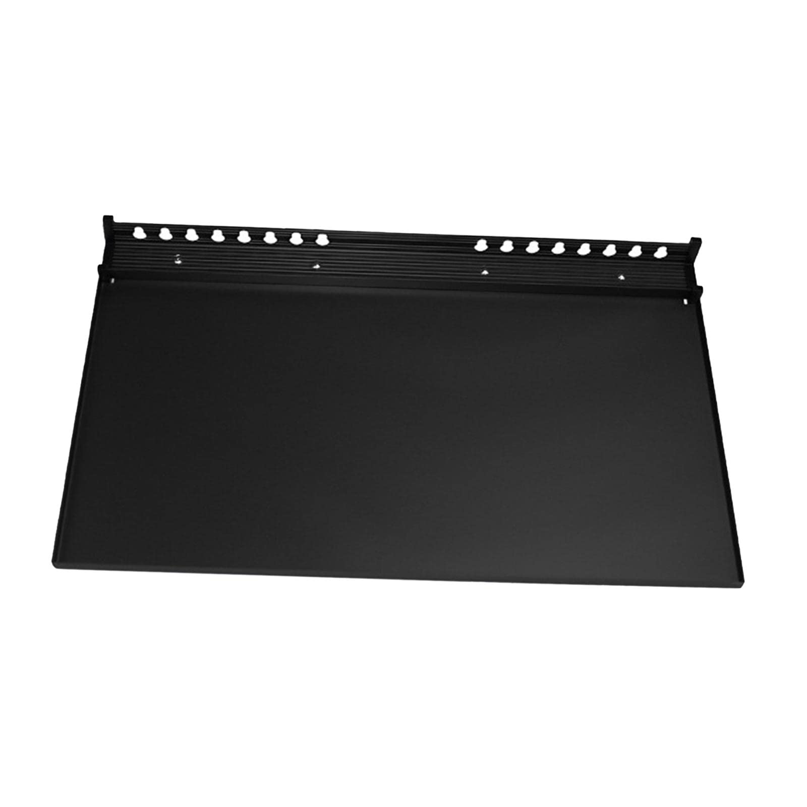 rockible Étagère de Plateau de Chevalet D'alliage D'aluminium, Accessoire de Peinture D'artistes de Stockage pour des Cadeaux de Vacances de Collègues de Famil, Noir