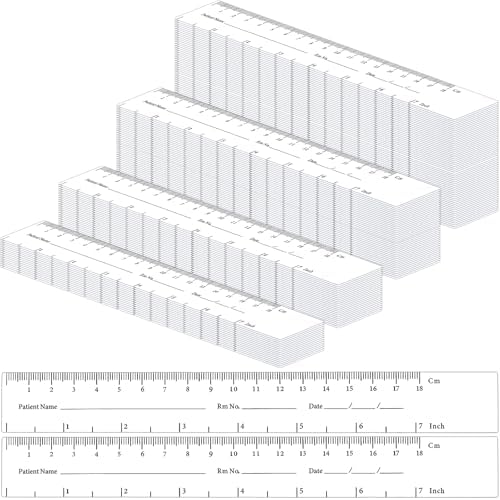 Geiserailie 1000 Pcs Self Adhesive Wound Ruler Measurement Tools ...