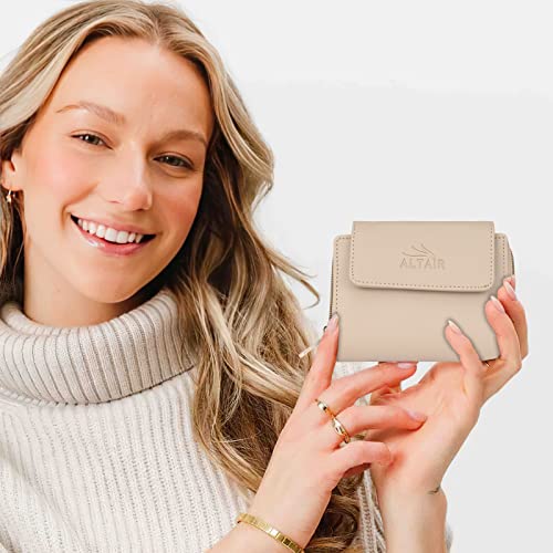 Image of Premium Vegan Leather Women's Wallet | Stylish Durable Clutch Wallet and Lightweight Clutch with Zip Coin Pocket and Card Slot