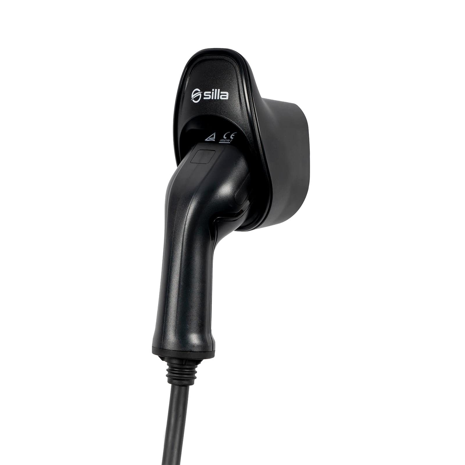 Silla HOLDY - Staffa a Parete per Cavo di Ricarica EV, Portacavo di Ricarica Tipo 2 Wallbox, Cable Holder Organizer Supporto a Parete per Cavo e connettore Type2 di Ricarica Auto elettriche