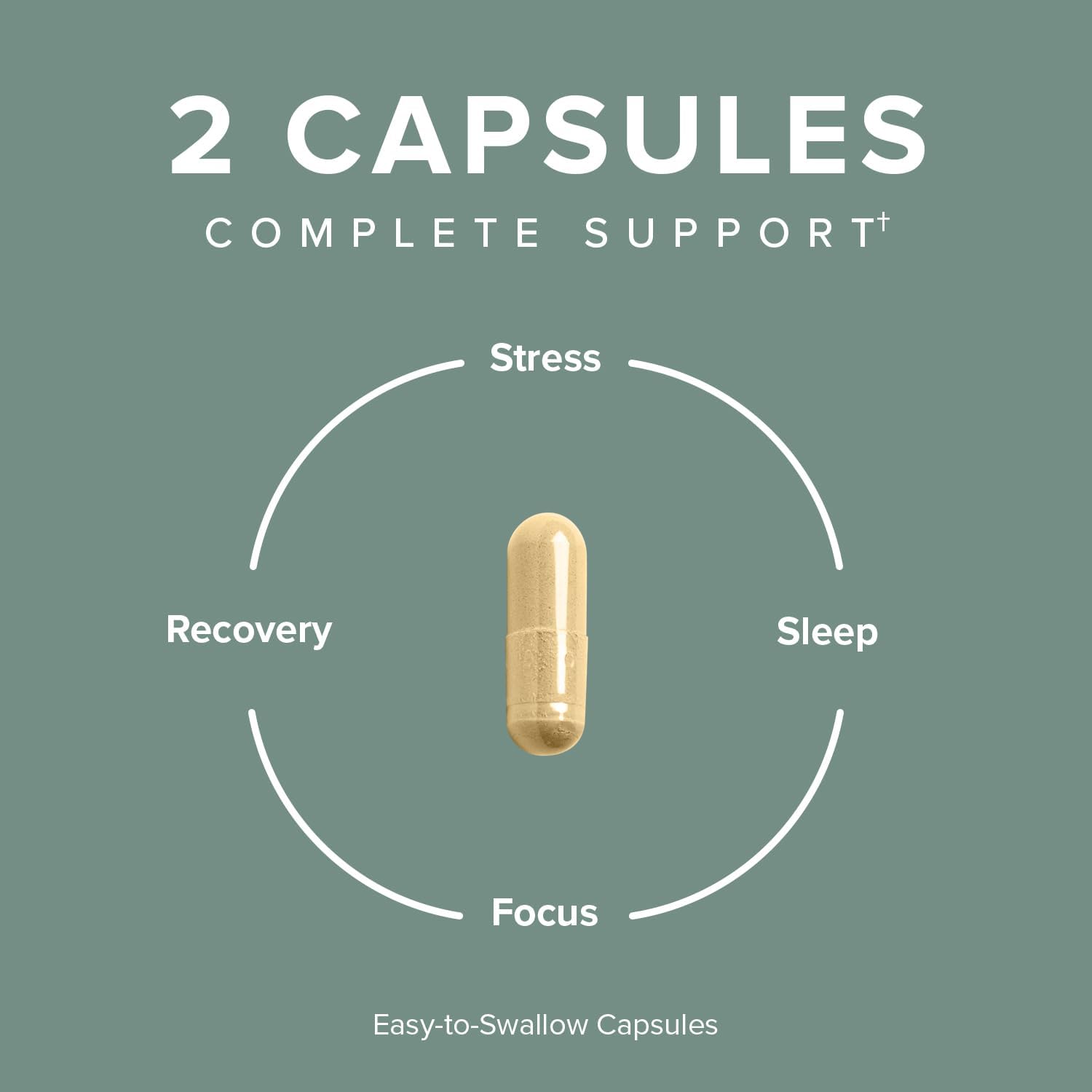 Nature's Lab Gold Magnesium + Ashwagandha with L-Theanine - Promotes Stress Management & Mood Health* - 60 Capsules (30 Day Supply) - Image 6