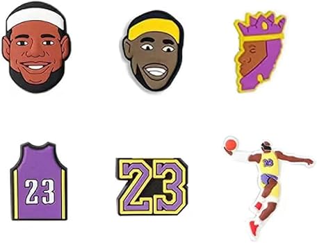 Breloques Pour Chaussures De Sport, Chaussures De Baseball, Basket-ball, Football, Softball, Volley-ball, Pour Chaussures Et Bracelets, Cadeaux De Fête, Polychlorure De Vinyle, Pas De Gemme