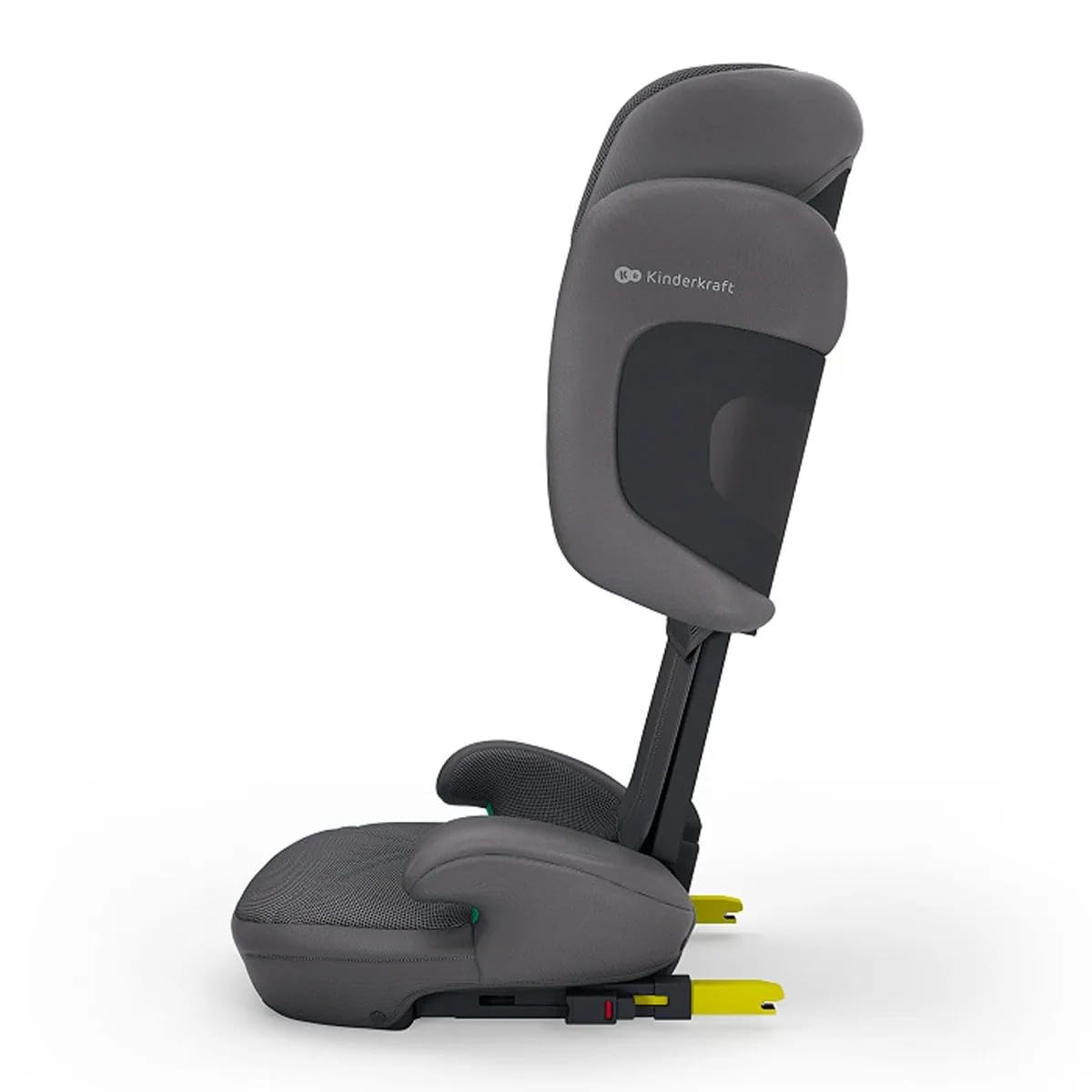 Kinderkraft XPAND 2 PRO i-Size fotelik dziecięcy 100-150 cm, z ISOFIX lub pasem samochodowym, regulacja wysokości i szerokości (DUO EXPAND), zagłówek H-GUARD+, ochrona przed uderzeniem bocznym SPS