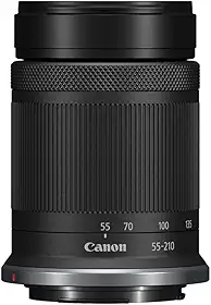Lente Canon RF-S 55-210mm f/5-7.1 IS STM