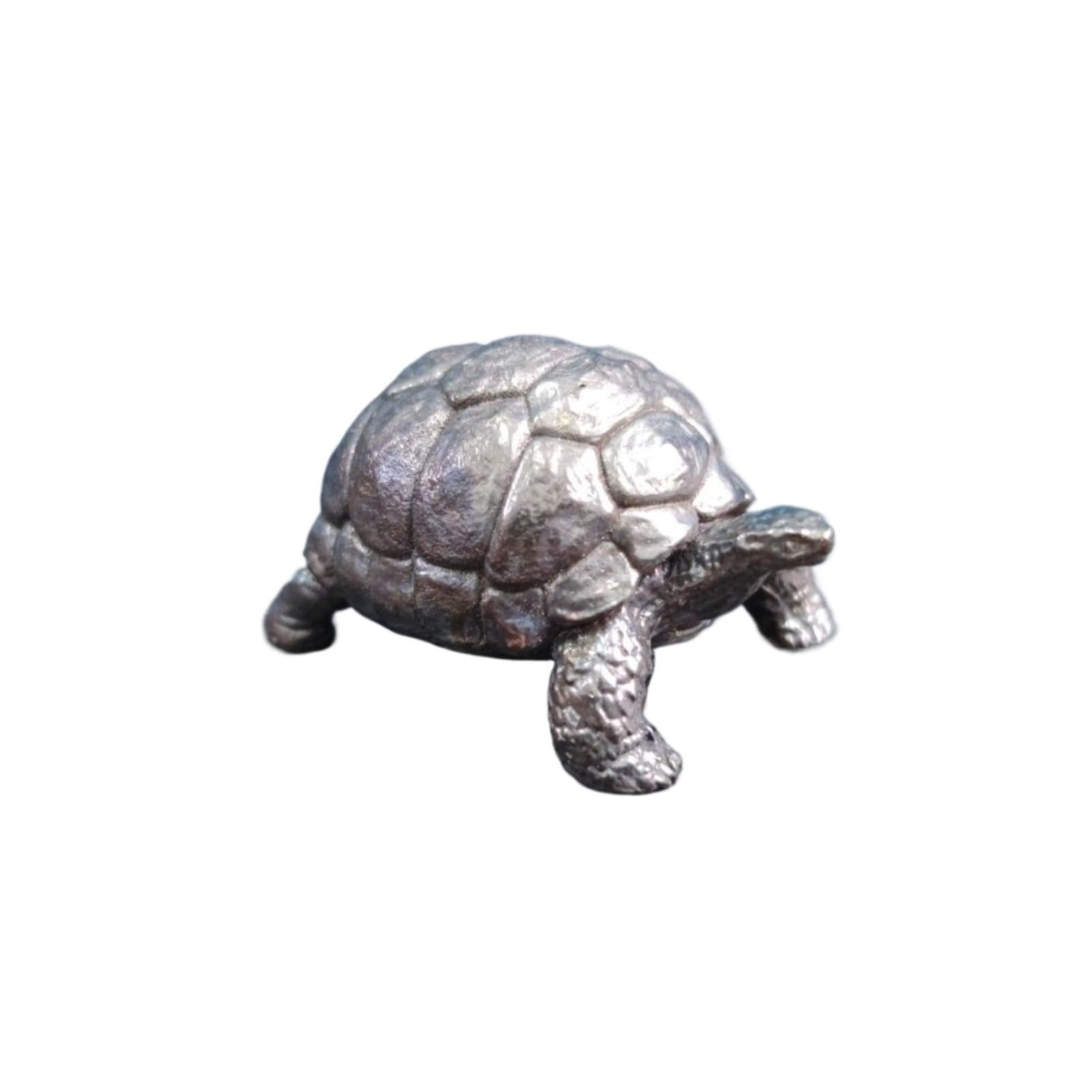 NGDFGR Brass Turtle Figurines,Metal Animal Tortoise Statue Sculpture Desktop Ornament Sand Table Bonsai Micro Landscape Decor Accessories