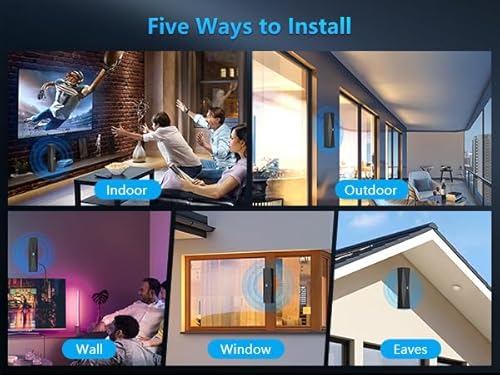 image for URIIU 2025 Antenna for Smart TV, Long Range TV Antenna Indoor/Outdoor 