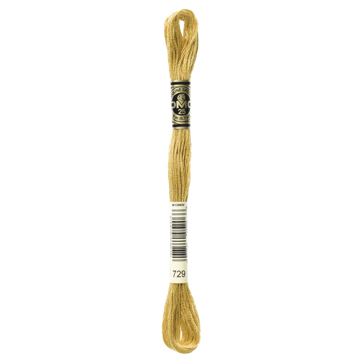 DMC Embroidery Floss Mouline Stranded Cotton Thread for Hand Embroidery and Sewing - Colour No: 729-4 x 8m Skeins โ image 1