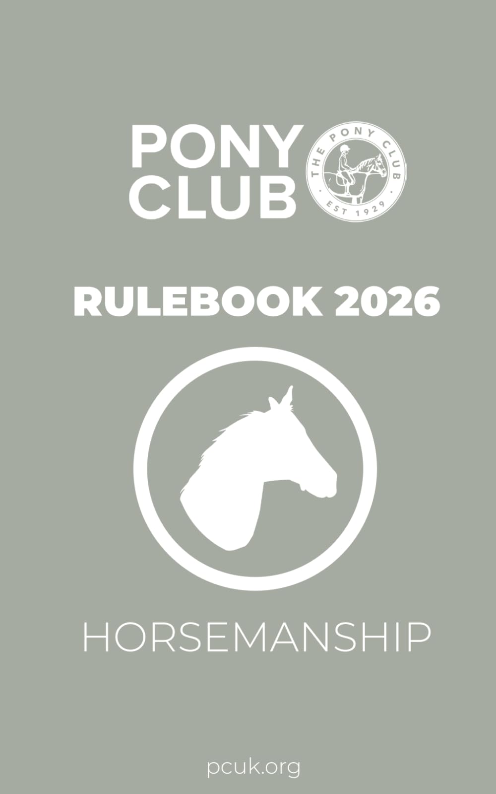 The Pony Club Rulebook 2026 - Horsemanship