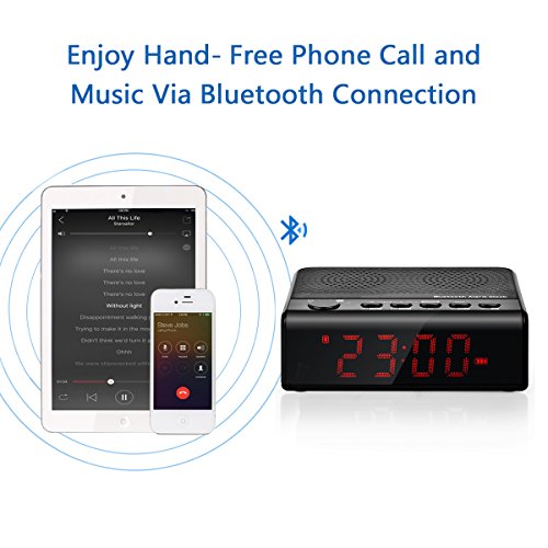 SKY CASTLE Sveglia Bluetooth Altoparlante