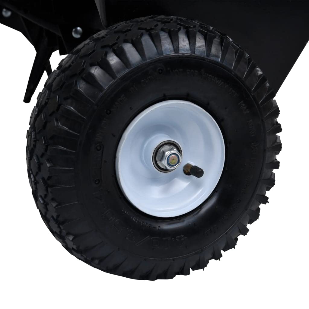 Mangloder - Escarificador para cortacésped de 102 cm de acero, 24 pasadores galvanizados, carcasa de 50 kg, acoplamiento universal para ATV y tractor de césped, cuidado del suelo para césped y prado