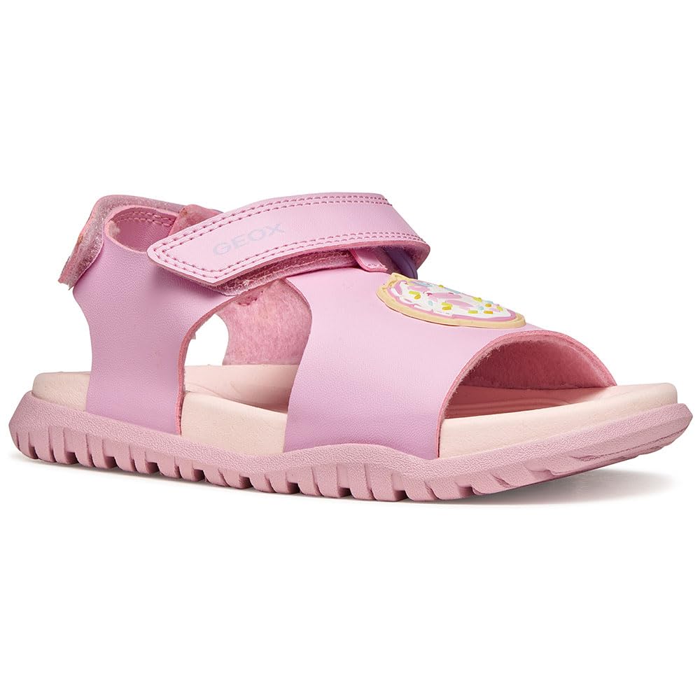 Geox J Sandal Fusbetto Gi, Sandal, Pink, 25 EU