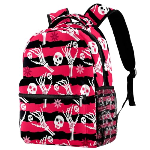 Sac à dos d'école grand volume Squelette pour soulager le dos des ados
